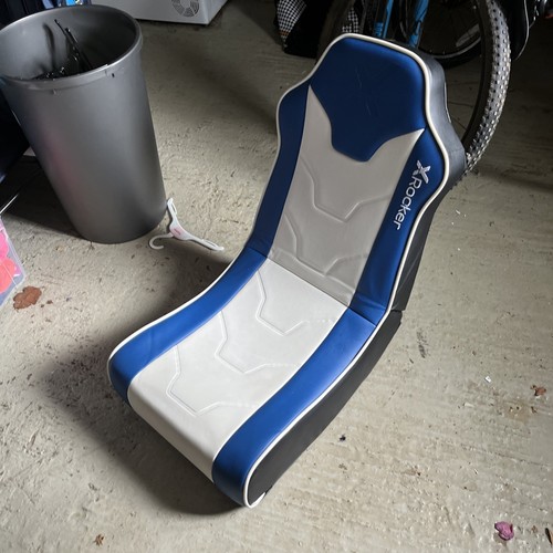 Rocker gaming chair blue - gaming,