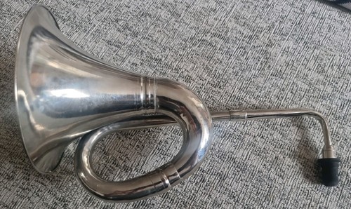 Vintage ear trumpet - vintage, trumpet.
