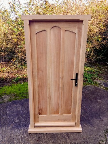 Solid oak front door