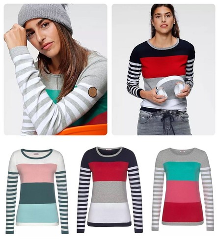 Ladies kangeroos knitted crew - ladies,