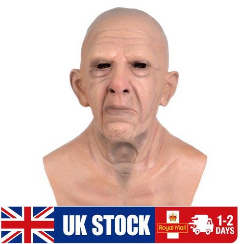 Realistic latex face mask - realistic,