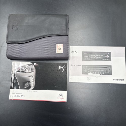 Citroen ds3 owners manual - citroen,