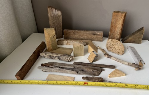 Driftwood offcut pieces - offcut,