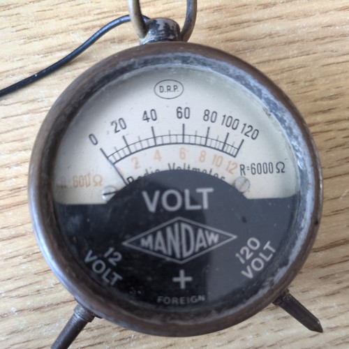 Vintage volt meter - d,