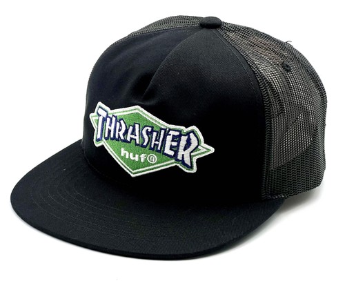 Huf thrasher trucker hat - thrasher,
