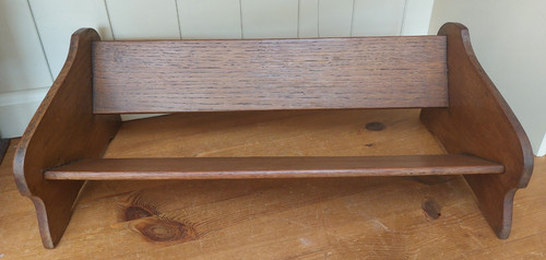 Vintage oak book - , trough,