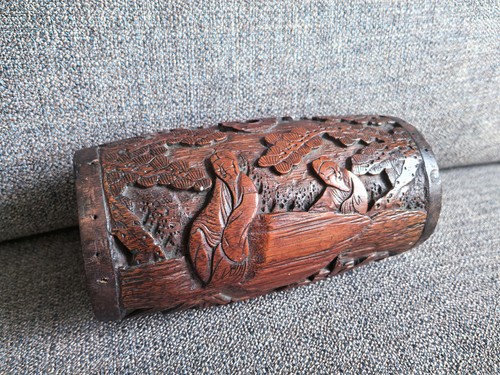 Antique chinese bamboo - chinese, bamboo-carved