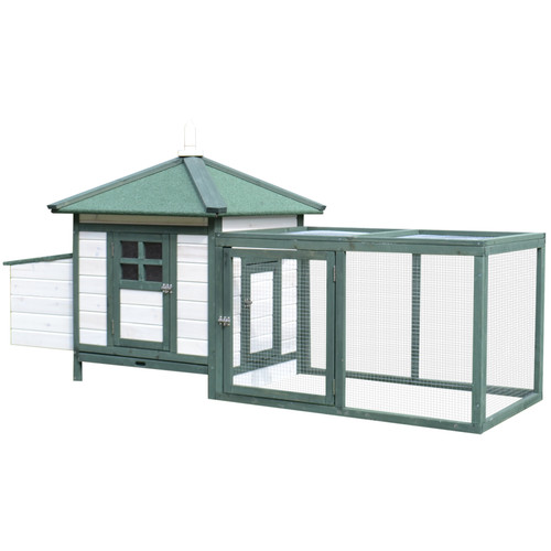 Pawhut chicken coop hen - chicken,