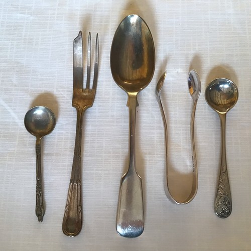 Various silver plate - silver, items