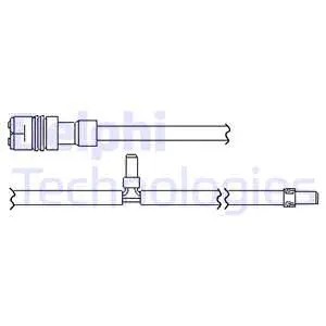 Front rear warning contact - front,
