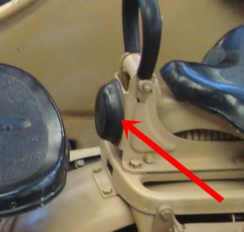 Bumper rubber for - pillion, seat
