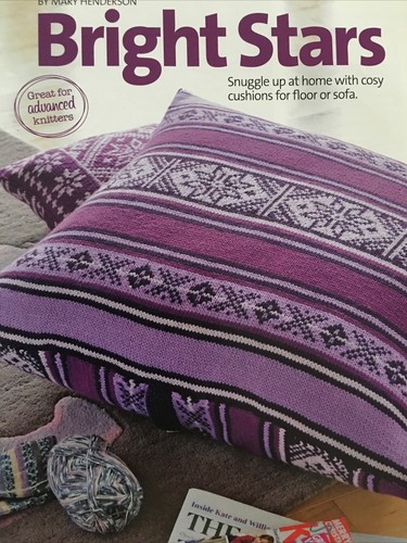 Knitting pattern cushion - pattern,