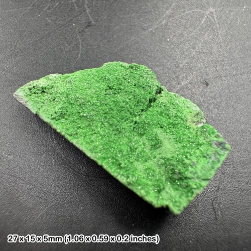 Rare uvarovite crystals ural - uvarovite,