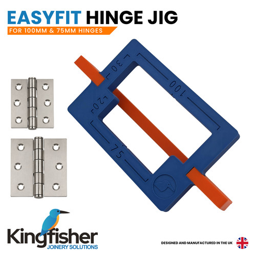 Easyfit door hinge router - easyfit, jig
