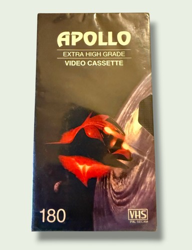 Apollo e180 vhs blank video - vhs,