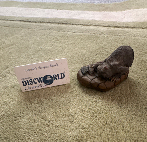 Clarecraft discworld greebo - clarecraft,