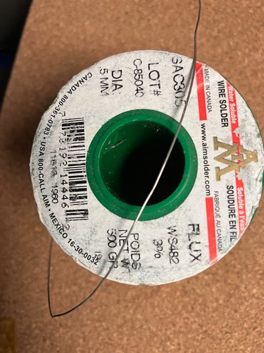 5mm lead free solder - lead,