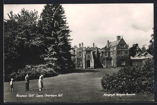 Postcard otterburn hall - postcard,