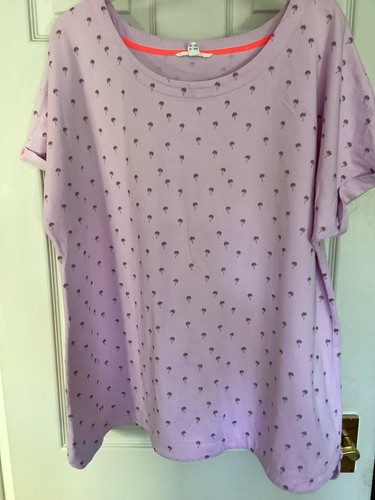 White stuff pink lilac - pink/lilac, round