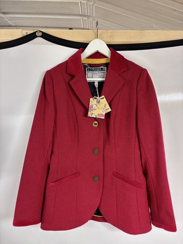 Joules tweed jacket red - joules, 12