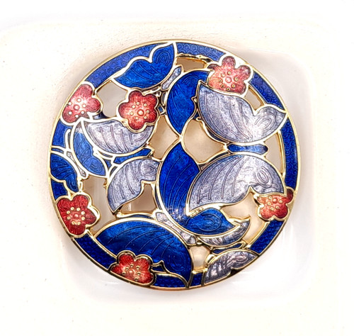 Vintage cloisonne enamel - vintage,