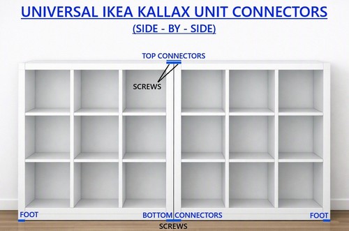Ikea kallax unit joining - ikea,