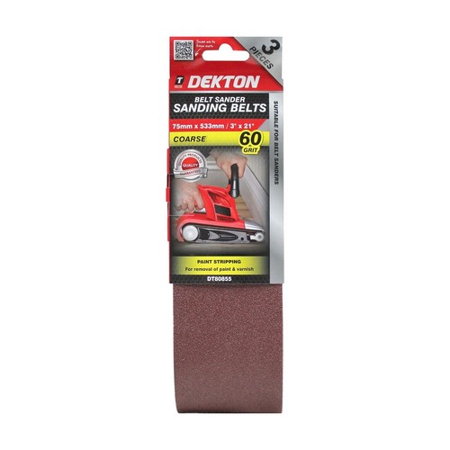 Sanding belts grit - 60, grade