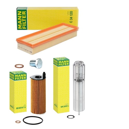 Mann oil air fuel filters - air,