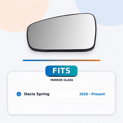 Left side mirror - mirror, glass