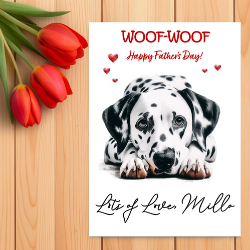 Personalised dalmatian - personalised,