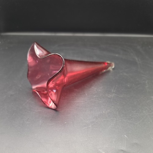 Antique cranberry glass - antique,