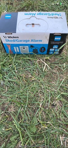 Wickes shed garage alarm box - alarm,
