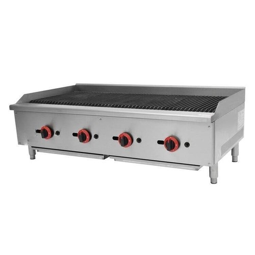 Gas charbroiler burner - gas, 4