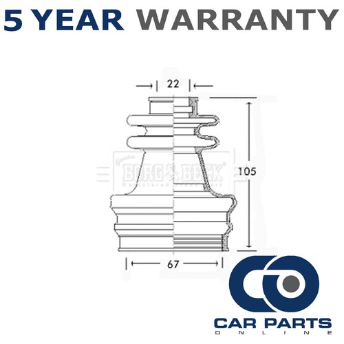 Joint boot set front - joint,