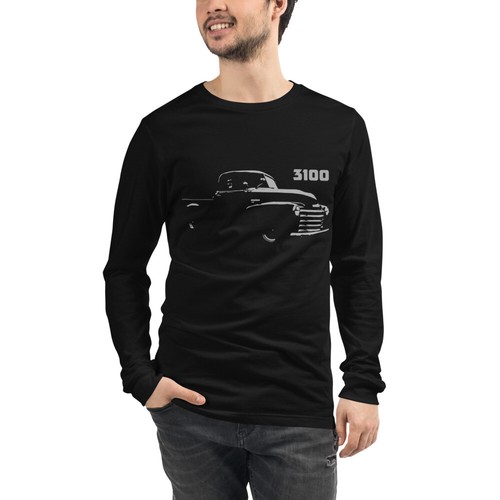 Black antique chevy 3100 - black,