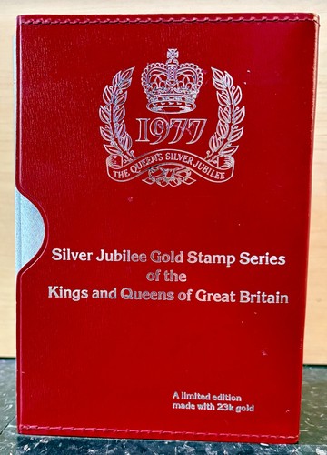 Silver jubilee gold stamp - stamp, set
