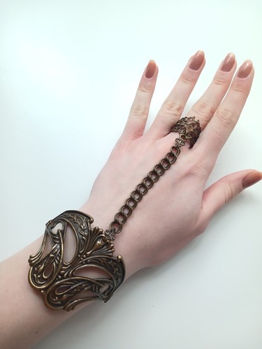 Art nouveau style bronze - art,