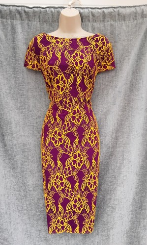 Pencil dress starelt - dress,starelt,purple, &