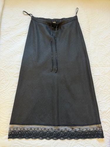 Whistles linen black skirt - linen,