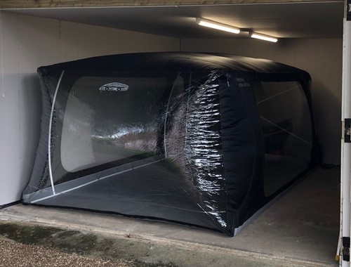 Carcoon car storage system