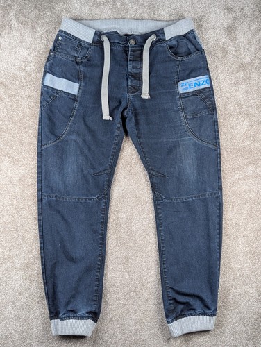 Enzo 989 men denim jogger - men's,