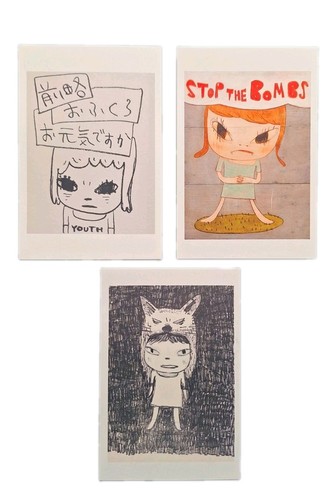Yoshitomo nara postcard prints - nara,