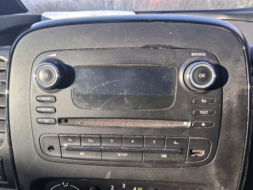 2017 vauxhall vivaro mk2 - vivaro, radio
