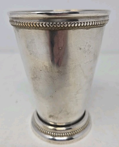 Silver plate goblet - plate,