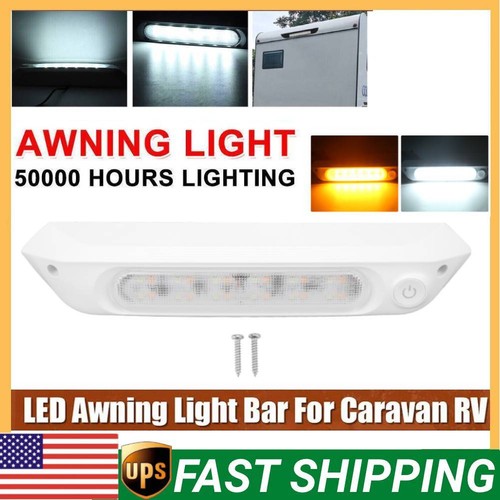 Outdoor exterior led awning - led,