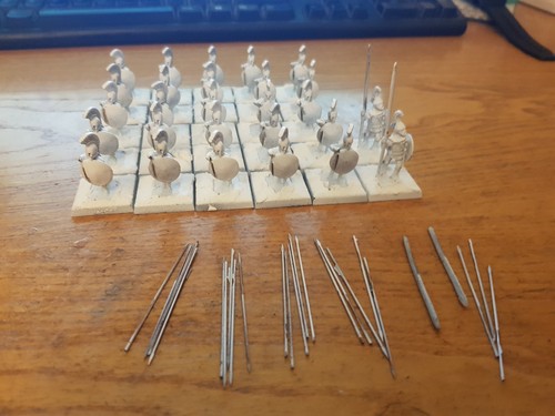 Metal greek hoplite - 27,