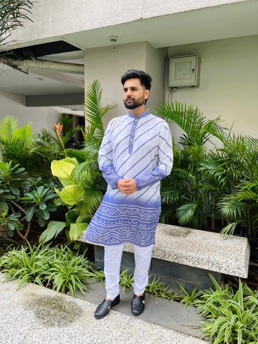 Men kurta set pakistani - kurta,