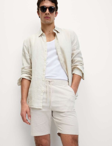 Marks spencer mens linen - &,