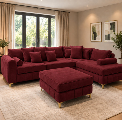 Luxury lilly chaise - chaise, corner