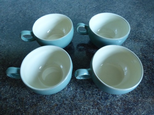 Denby manor green cups - cups,